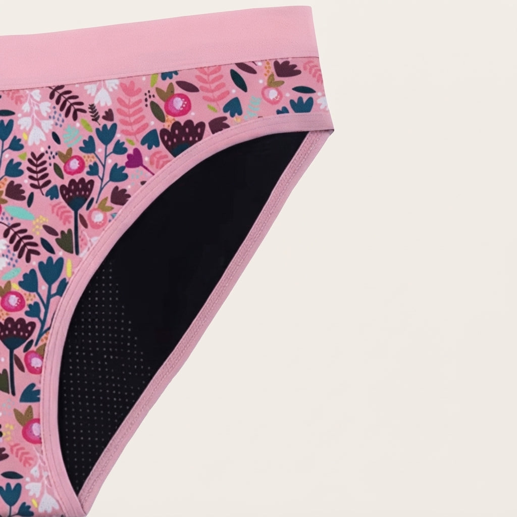 Braga Menstrual Absorbente | Botanical Pink